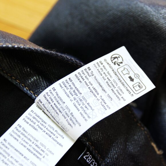 BNWT SS25 DR. DENIM OMAR STEEL BLUE COAT DENIM JEANS 28 - Picture 9 of 15